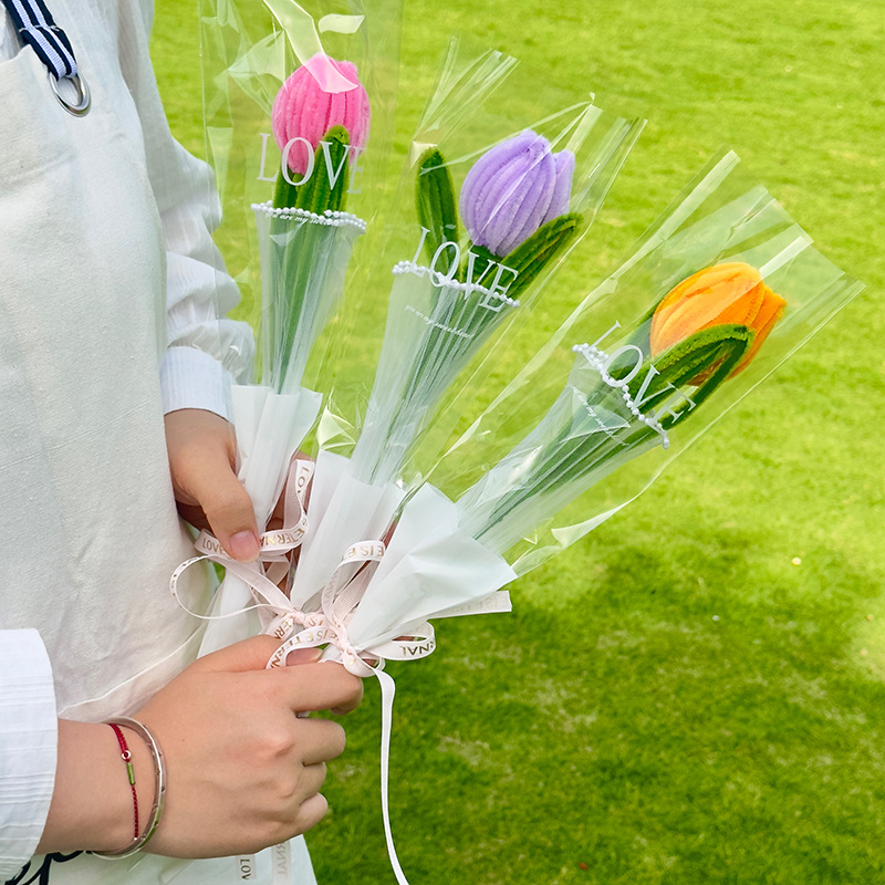 鬱金香扭扭棒花束 GD2611