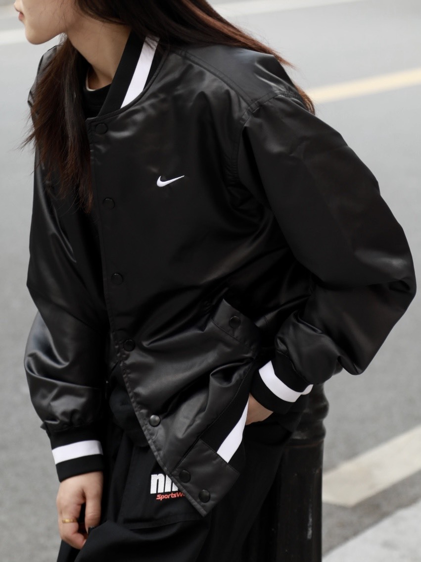 NIKE DNA THERMA-FIT 皮革 飛行 棒球外套