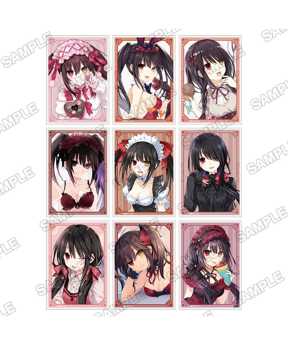預購-『約會大作戰DATE A LIVE』集換式壓克力小卡～滿滿狂三～PACK盲盒販售 隨機出貨【日本進口精品】