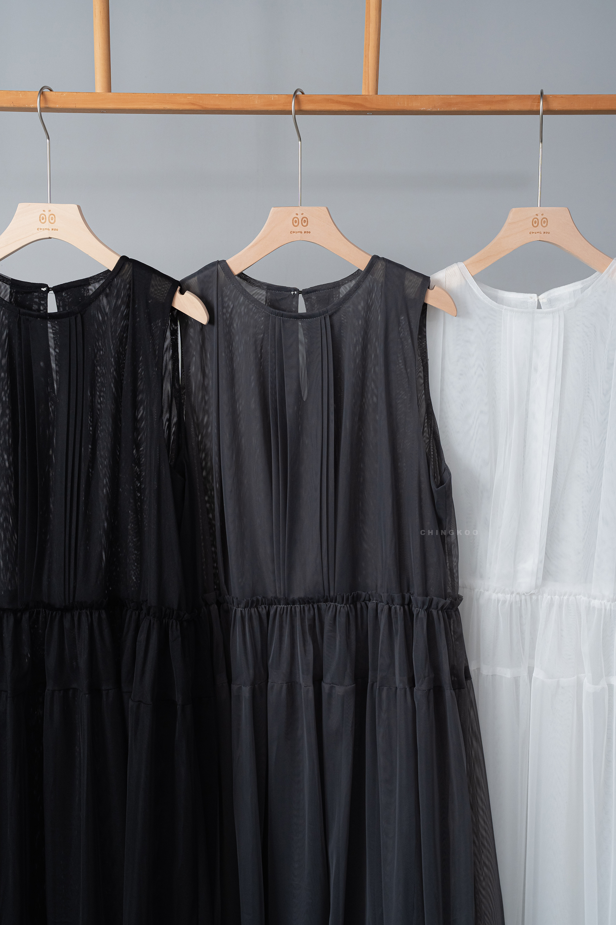 氣質小姐姐背心紗裙 3色