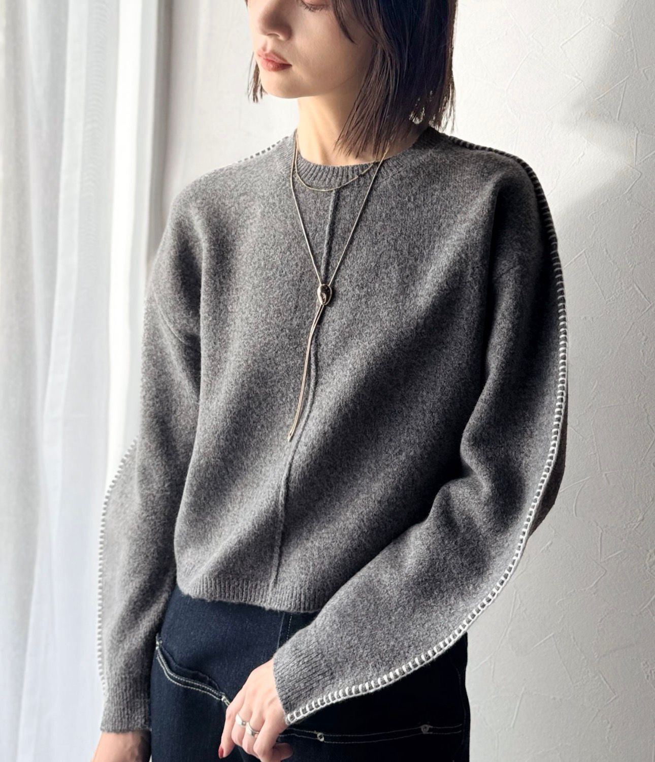 【預購】JN031305 JaVa 聯名針織上衣