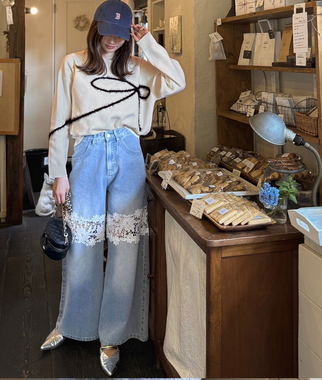 【預購】JN031306 mily bilet 蝴蝶結針織衫