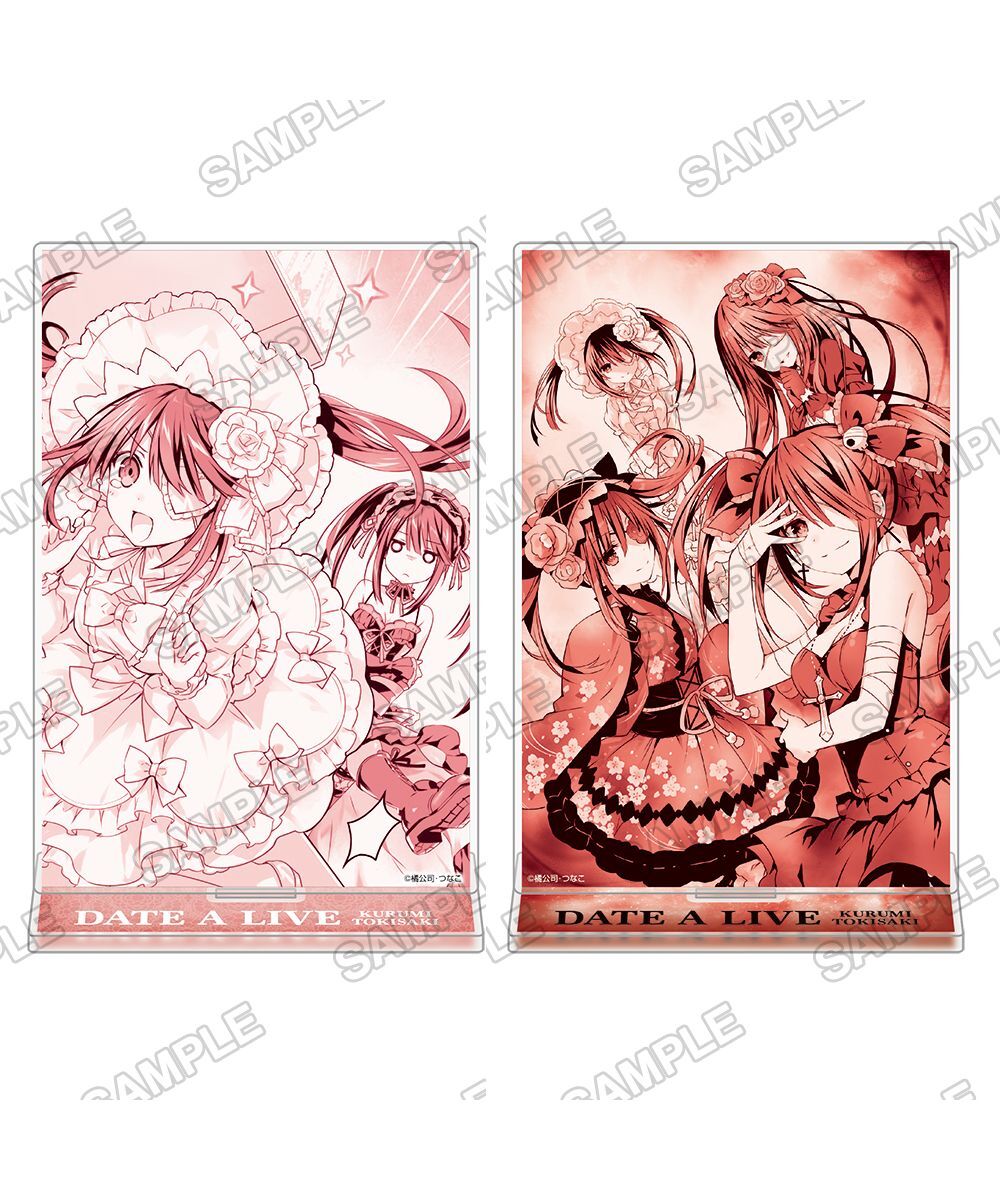 預購-『約會大作戰DATE A LIVE』狂三Valentine's Day插圖壓克力立牌 系列【日本進口精品】