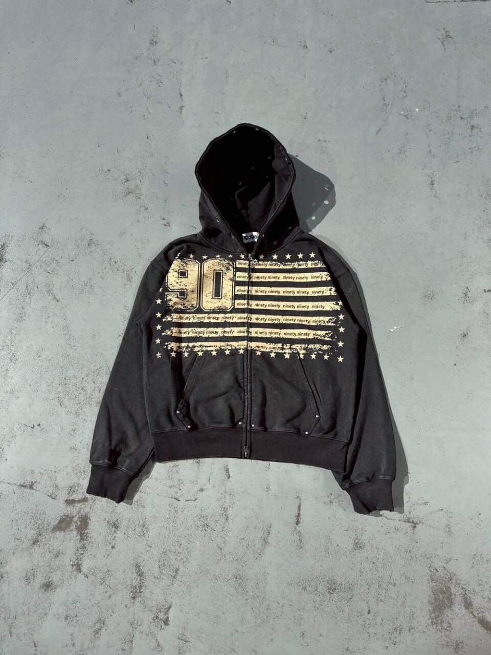 【9090】0207 發售 美國國旗拉鍊連帽衫