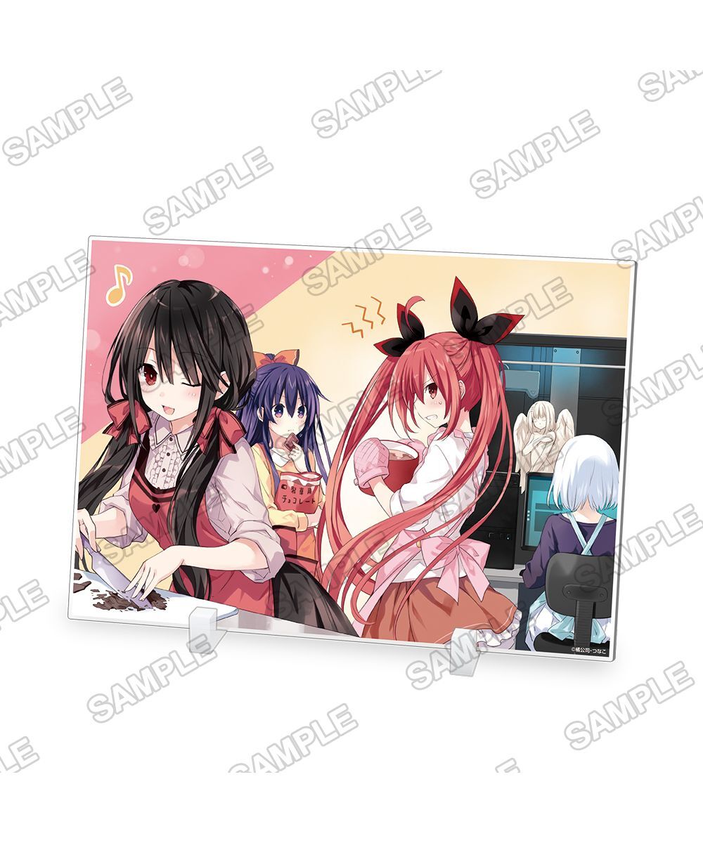 預購-『約會大作戰DATE A LIVE』壓克力板　Valentine's Day Ver.【日本進口精品】