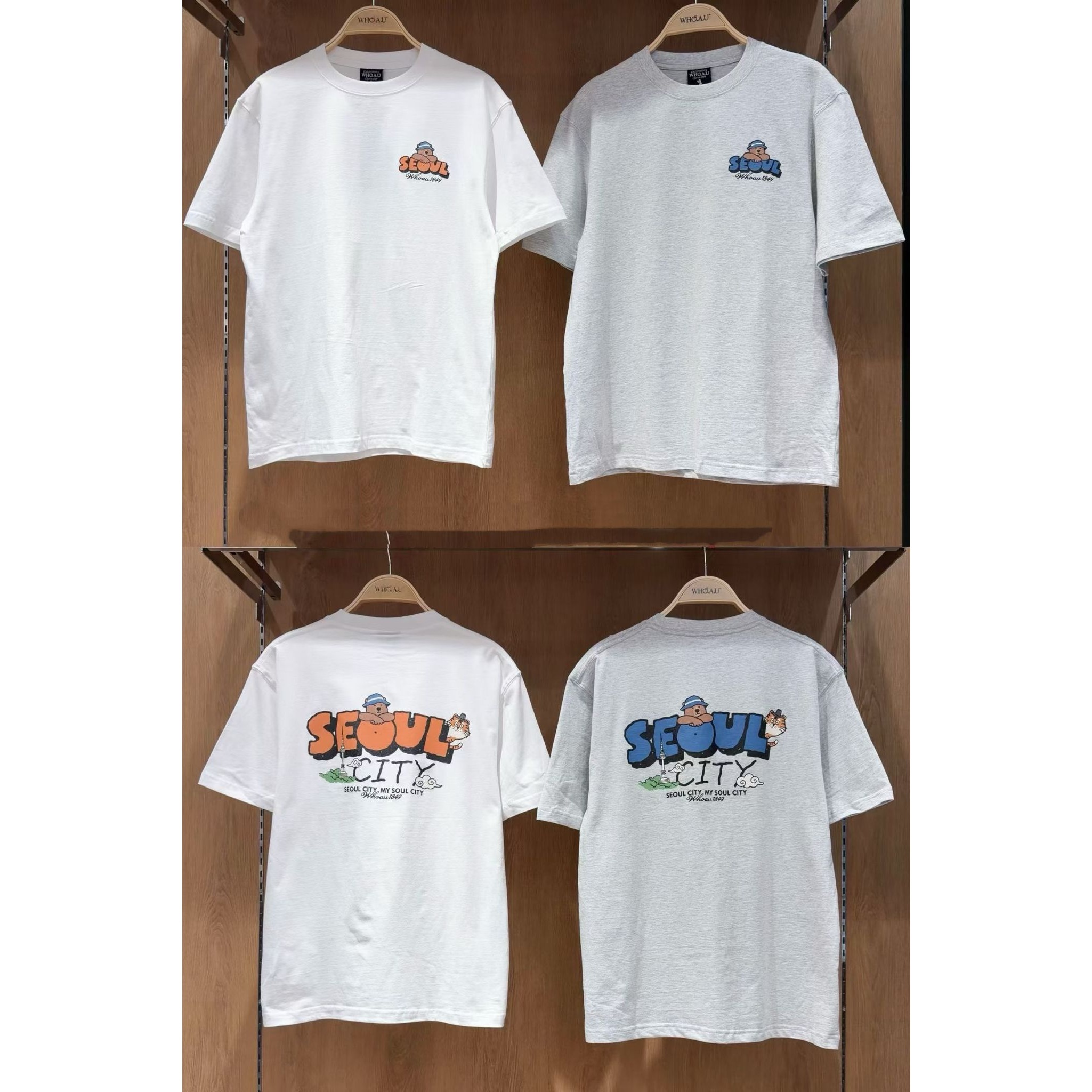 【WHO.A.U】My Seoul City T-shirt (Seoul Edition) (G159-G166)