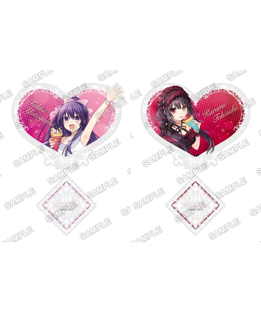 預購-【復刻版】『約會大作戰DATE A LIVE』 Happy Valentine's Day2022 心型壓克力立牌 系列【日本進口精品】