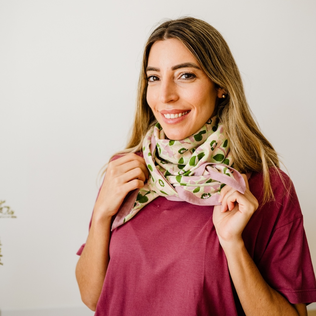 愛米莉亞綠色 | 領巾