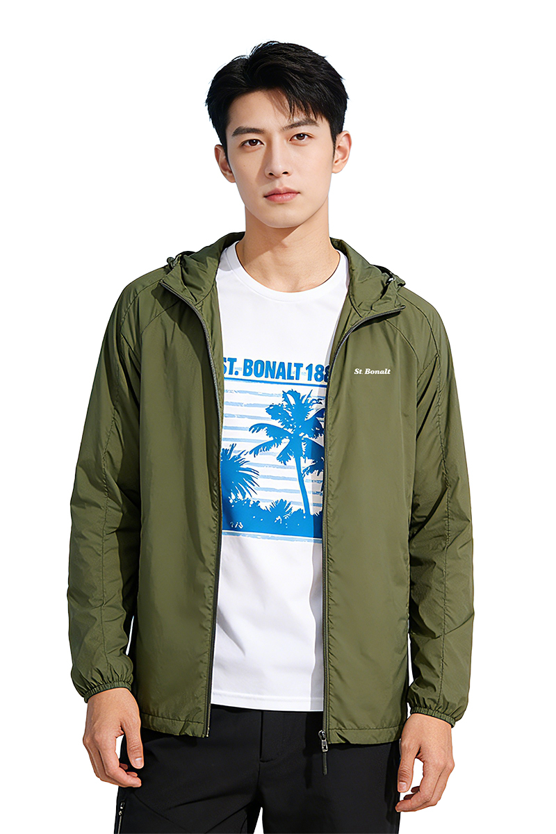 CTRism超輕透連帽防曬外套｜男款 7011 ( 防曬  透氣  防風涼感  空調外套 冷氣房外套)