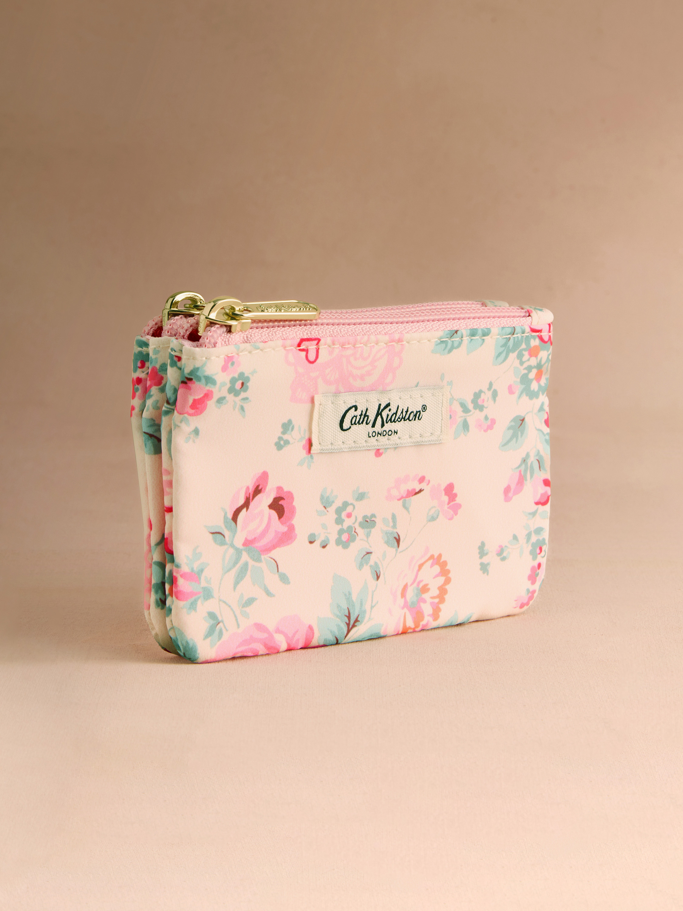 Hackney Rose 雙層拉鍊零錢收納包