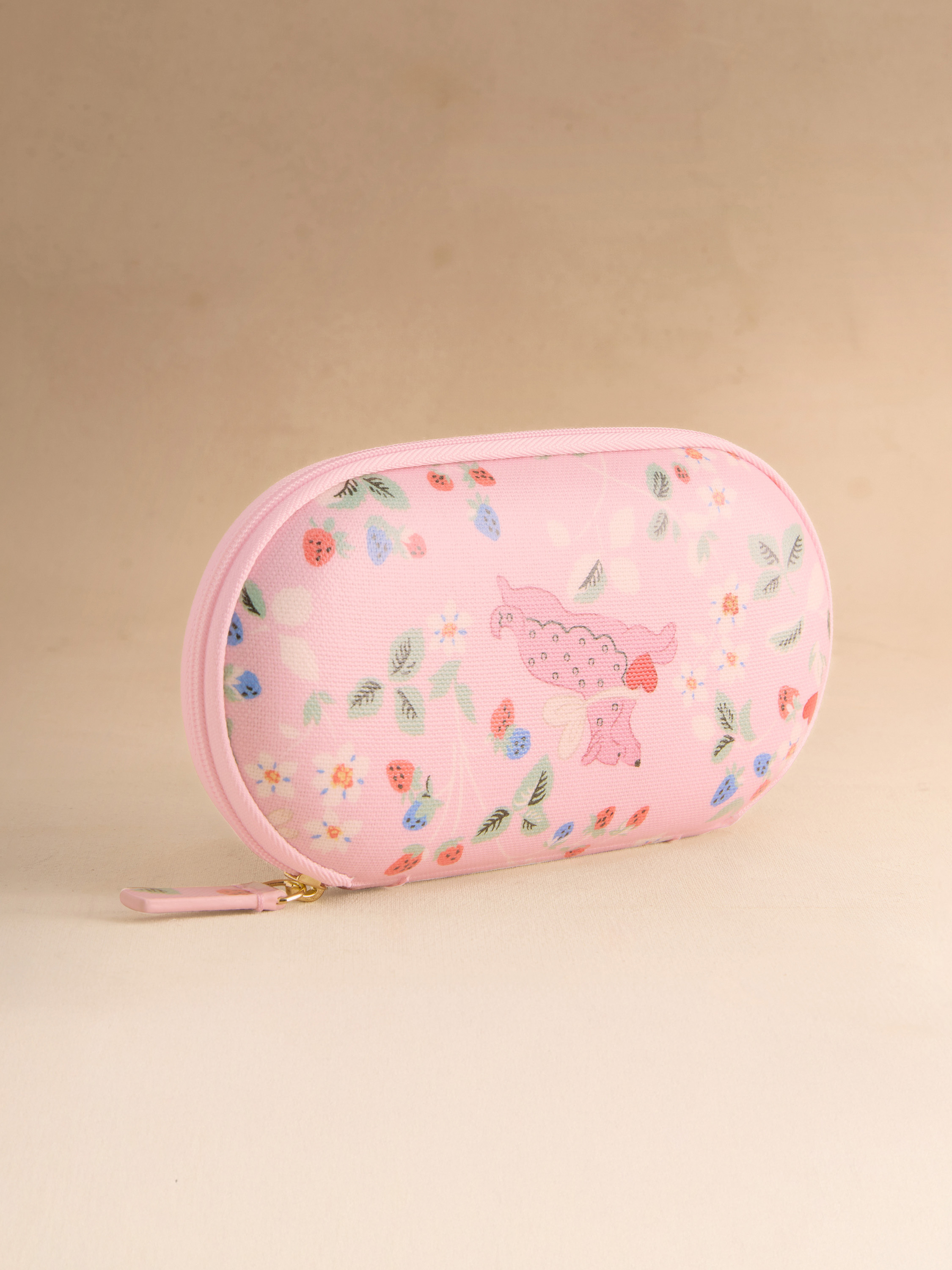 Puppy Floral 拉鍊眼鏡盒