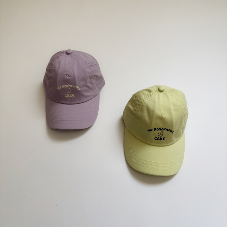 小蛋糕圖案鴨舌帽