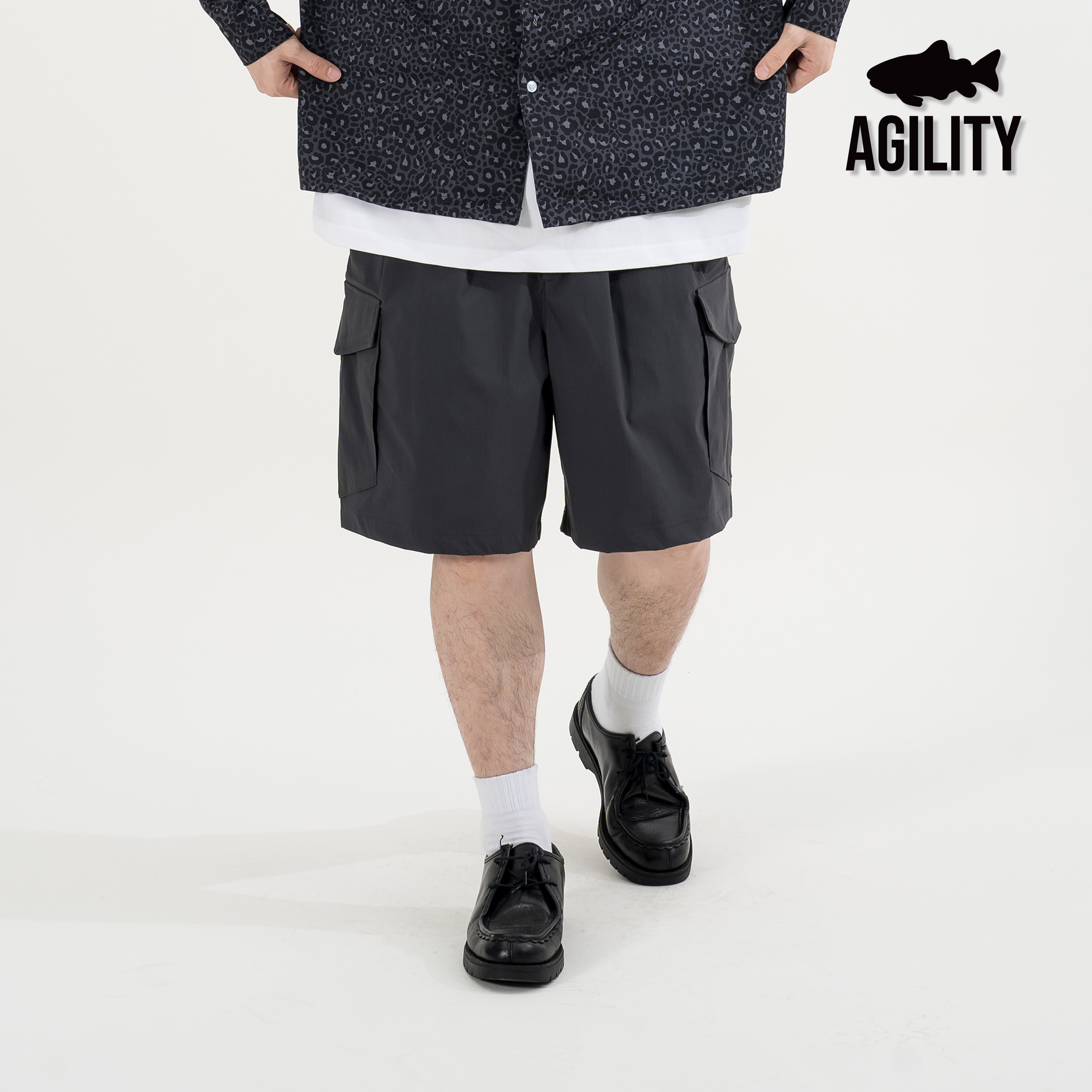 AGILITY Teflon® Cargo Shorts 防潑水 斜口袋短褲 [富短]