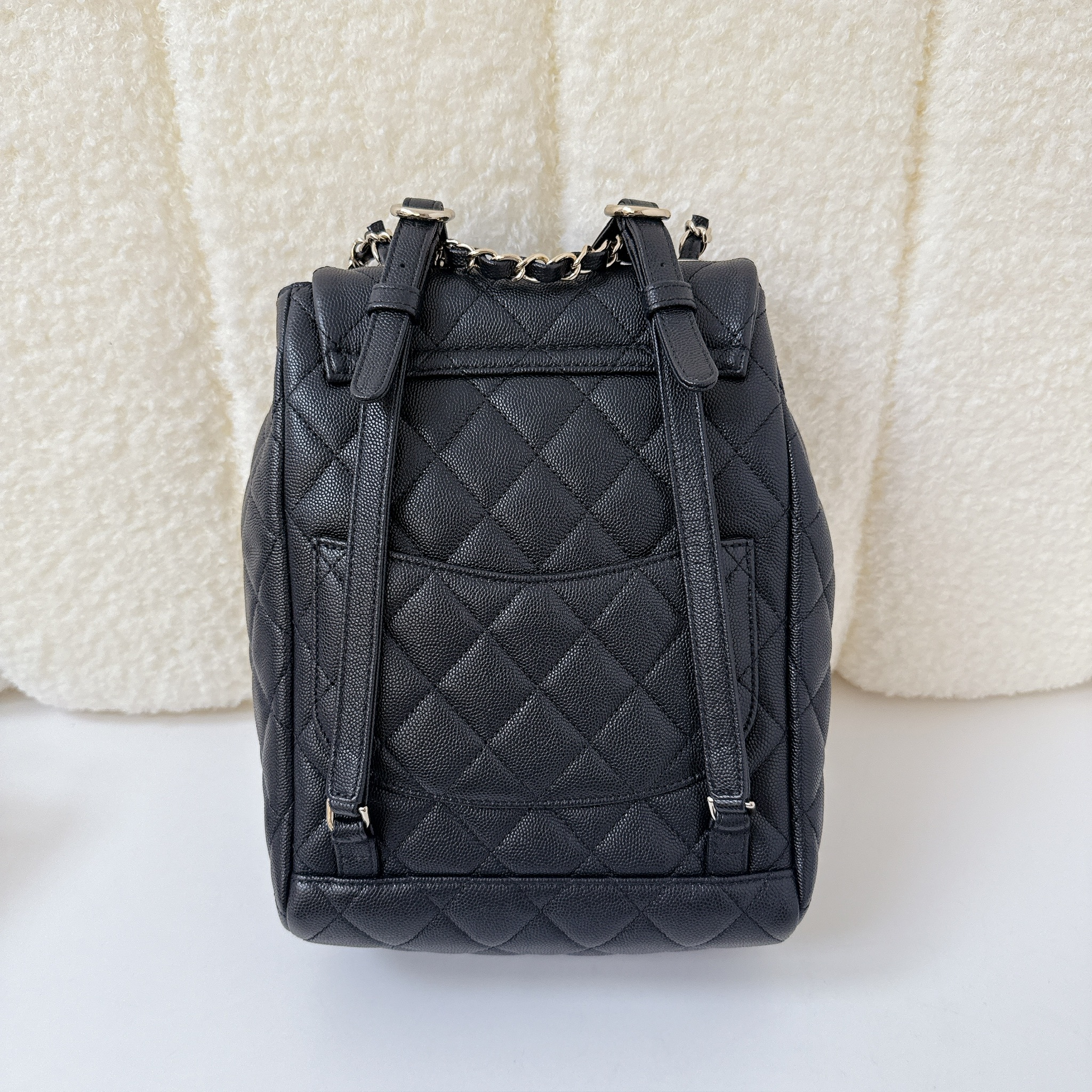 Chanel Backpack - Black / GHW