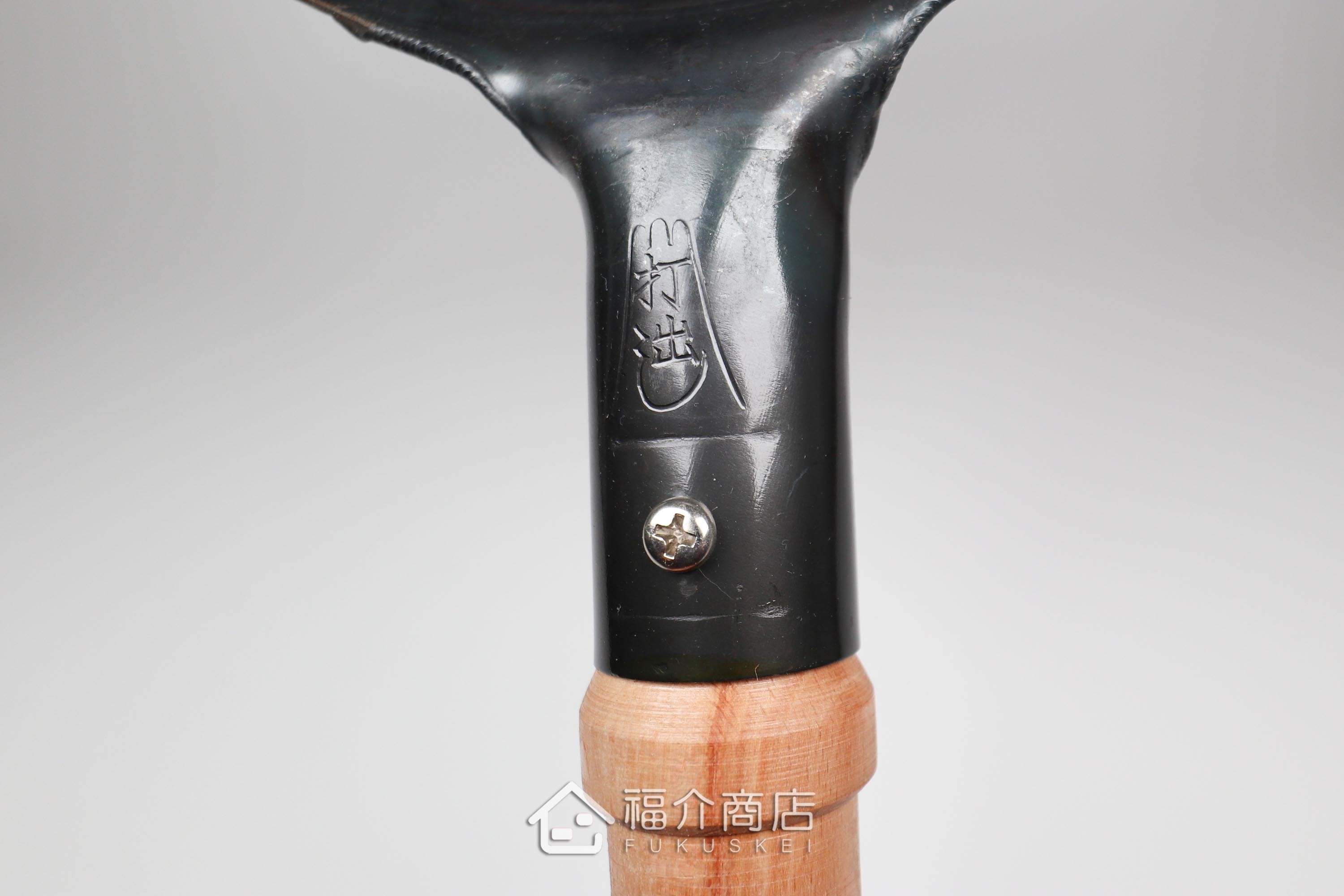 木柄平底27cm鐵鍋