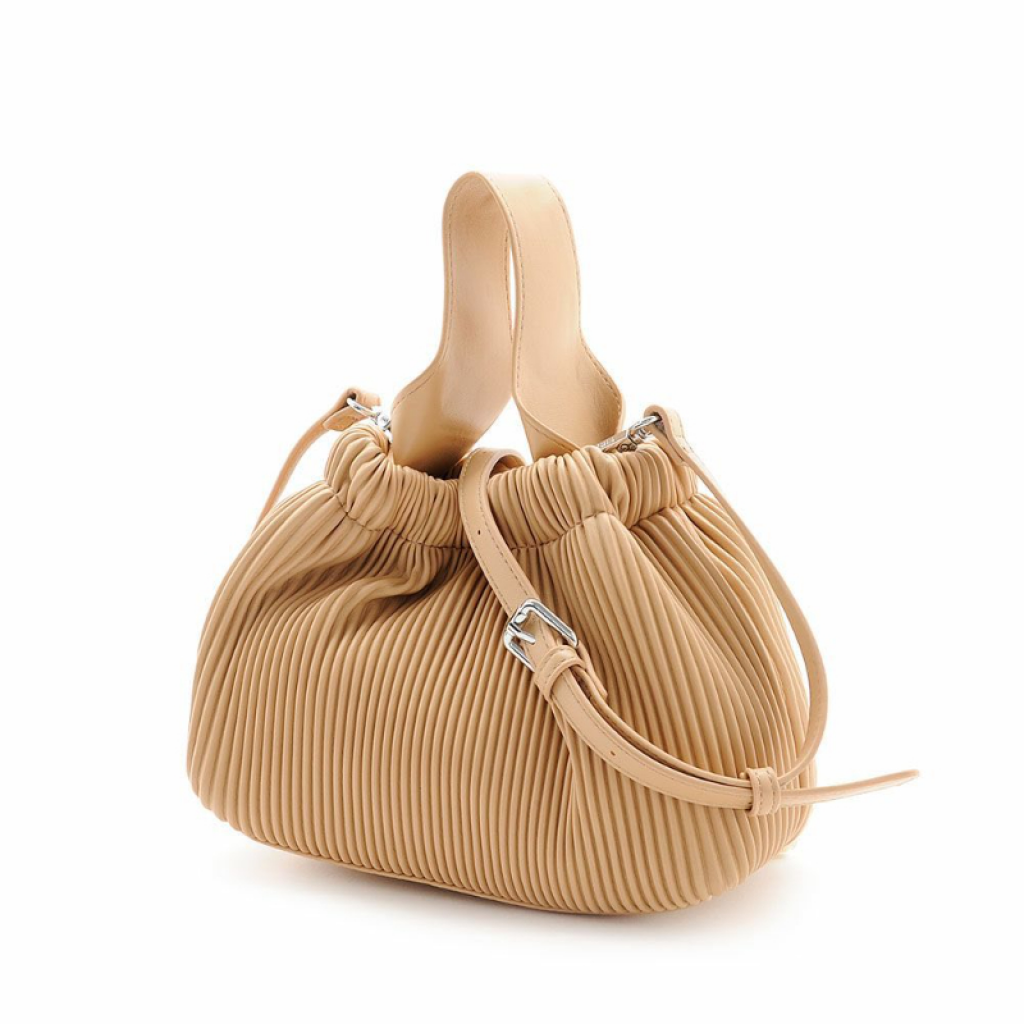 日本🇯🇵FIRANO 2WAY 立體褶皺小圓包