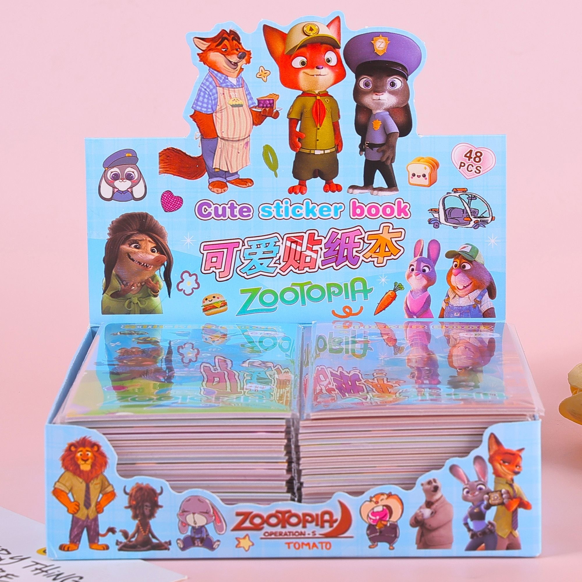 ZOOTOPIA 卡通疯狂动物城  贴纸本