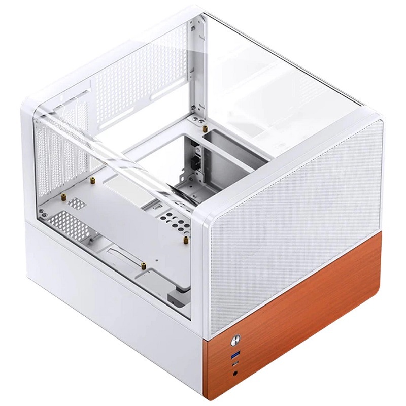 JONSBO 喬思伯 V12 M-ATX 平躺海景機殼 黑色/白色