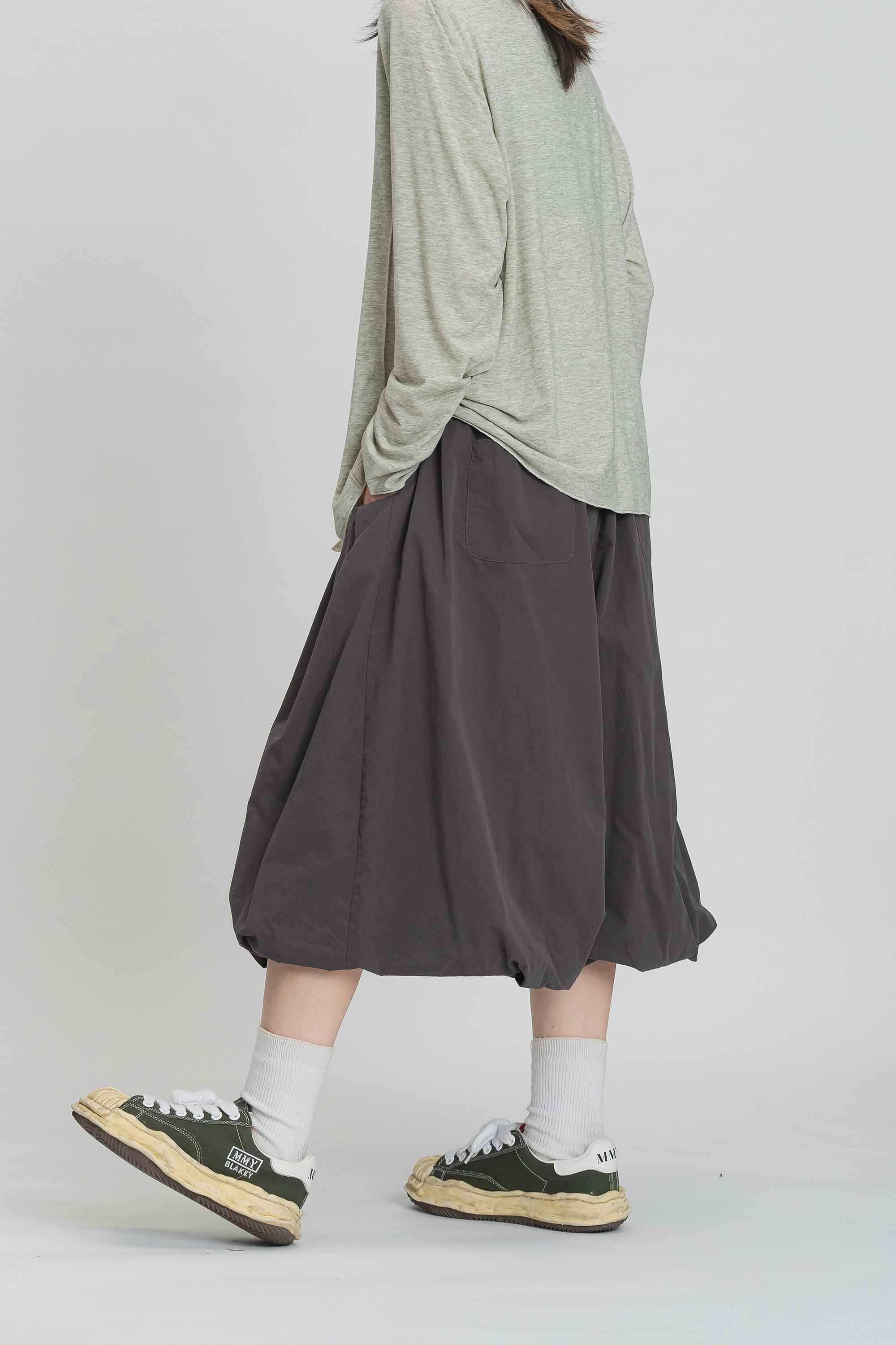 日日小花苞七分褲 4色