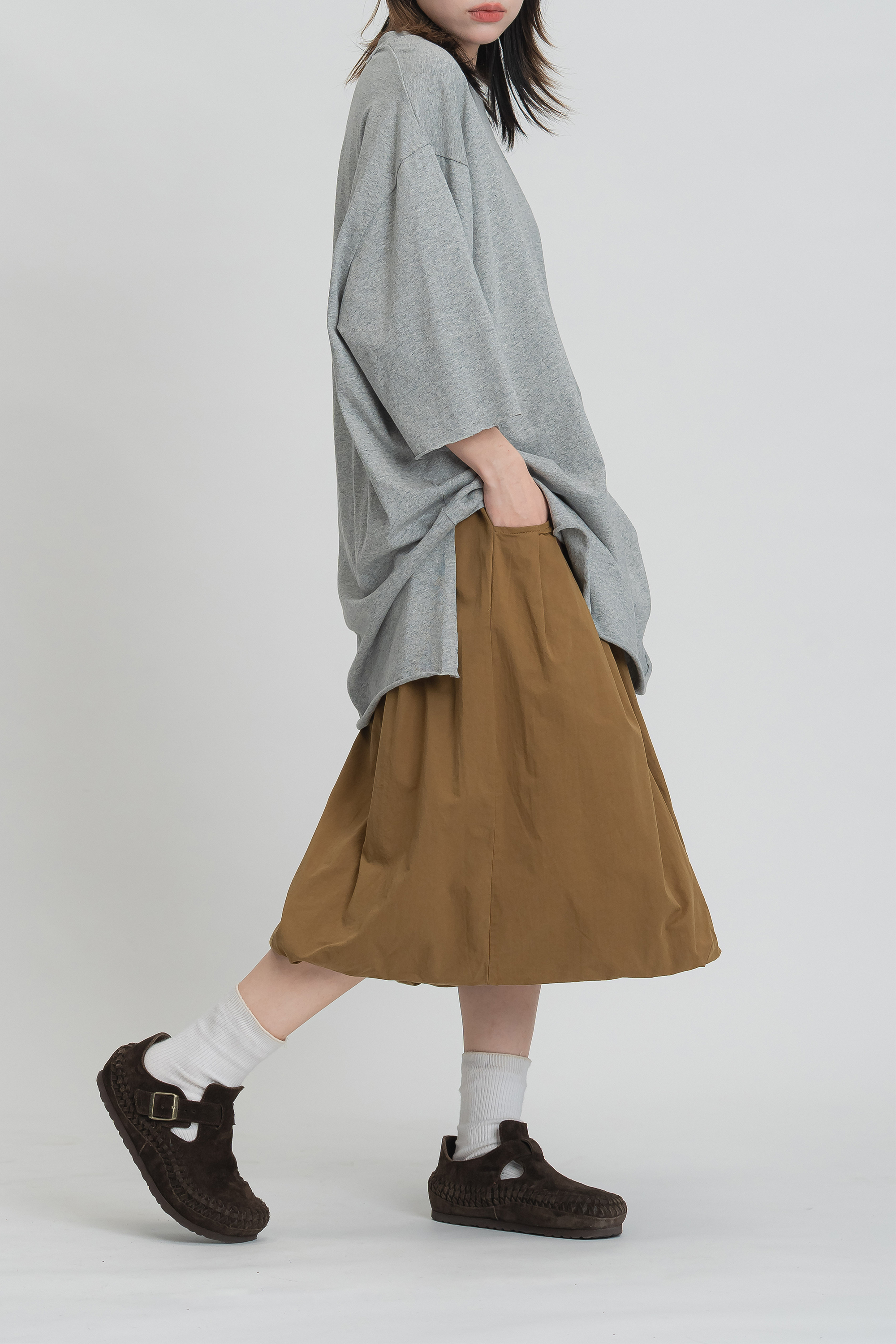 日日小花苞七分褲 4色