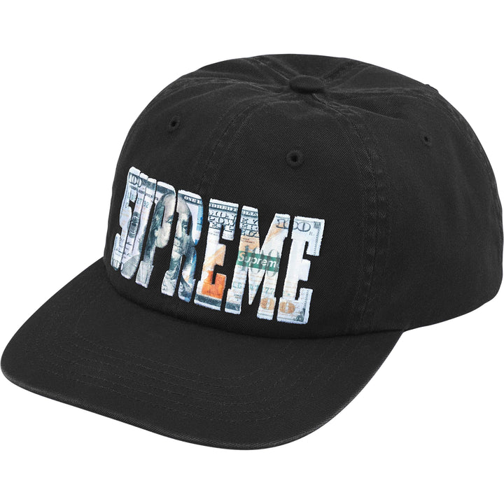 2026SS SUPREME MONEY LOGO 6-PANEL 美金LOGO 帽子老帽現貨