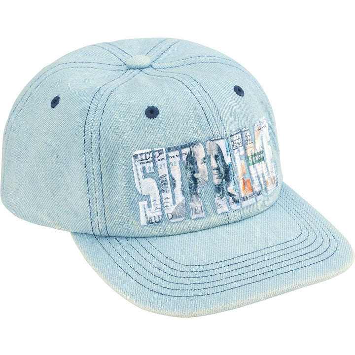 2026SS SUPREME MONEY LOGO 6-PANEL 美金LOGO 帽子老帽現貨