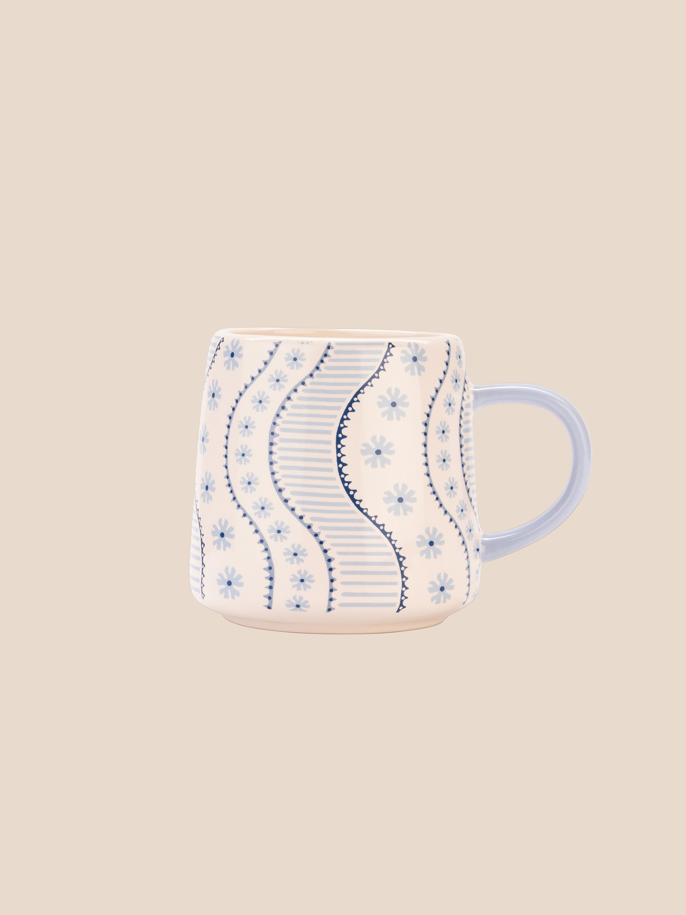 Spitalfields Silk 英式簡約陶瓷牛奶杯