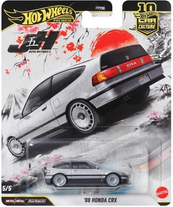 Hot wheels 代理版 JKF13-9866 汽車文化 1988 本田 CR-X
