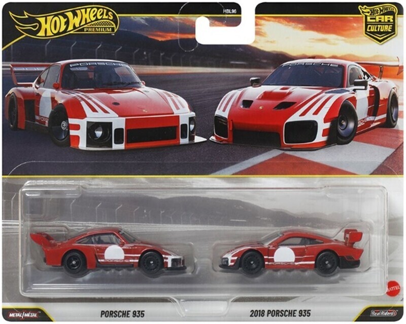 Hot wheels 代理版 JHW51-9866 保時捷 935 兩入套組