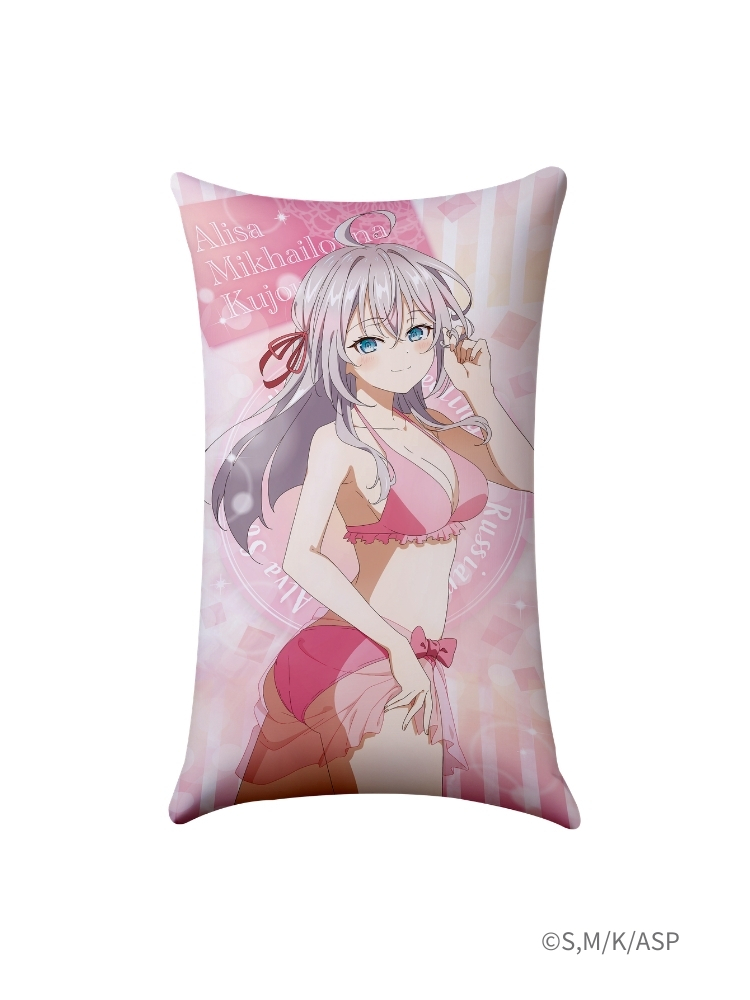 不時輕聲地以俄語遮羞的鄰座艾莉同學 半身抱枕 艾莉同學泳裝