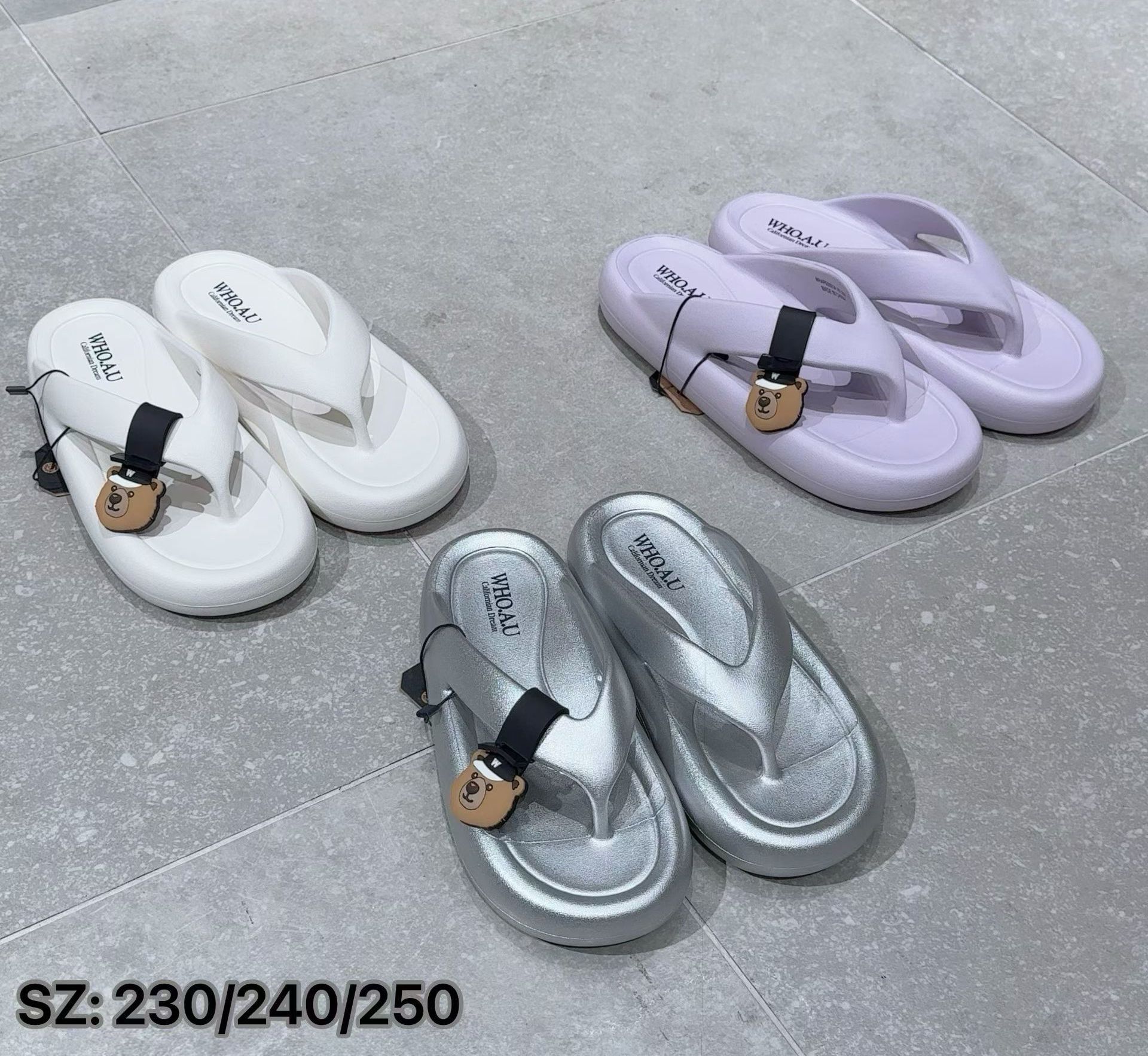 【WHO.A.U】Steve Flip-flops (G240-G248)