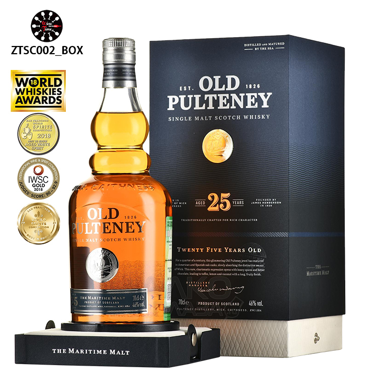 Old Pulteney 25 Year Old Single Malt Scotch Whisky 富特尼 25年單一麥芽威士忌