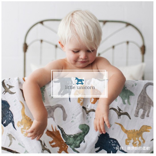 【樂森藥局】美國 Little Unicorn 純棉紗布巾 單入 3入組 包巾 冷氣毯