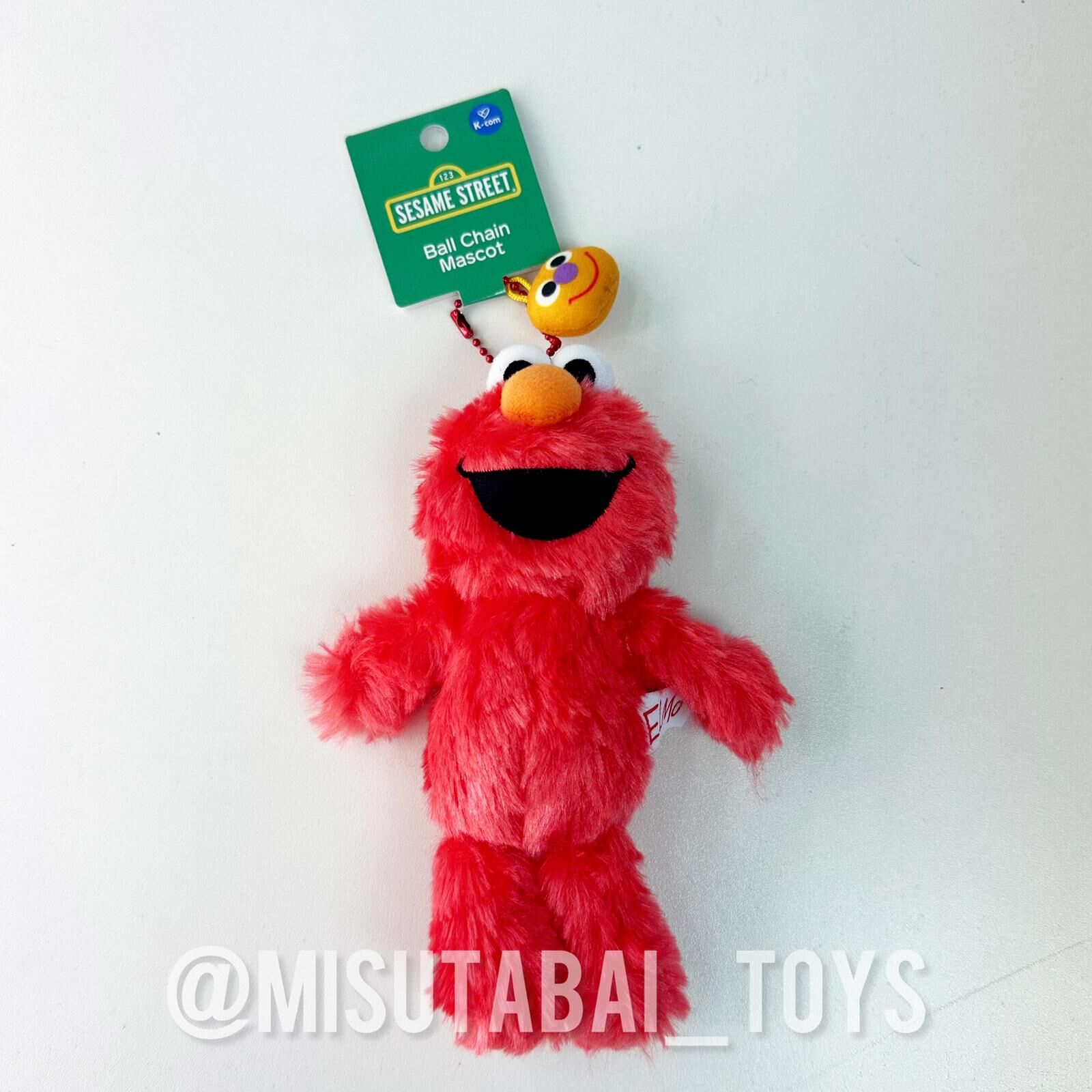 Sesame Street Ball Chain Mascot Keychain Elmo