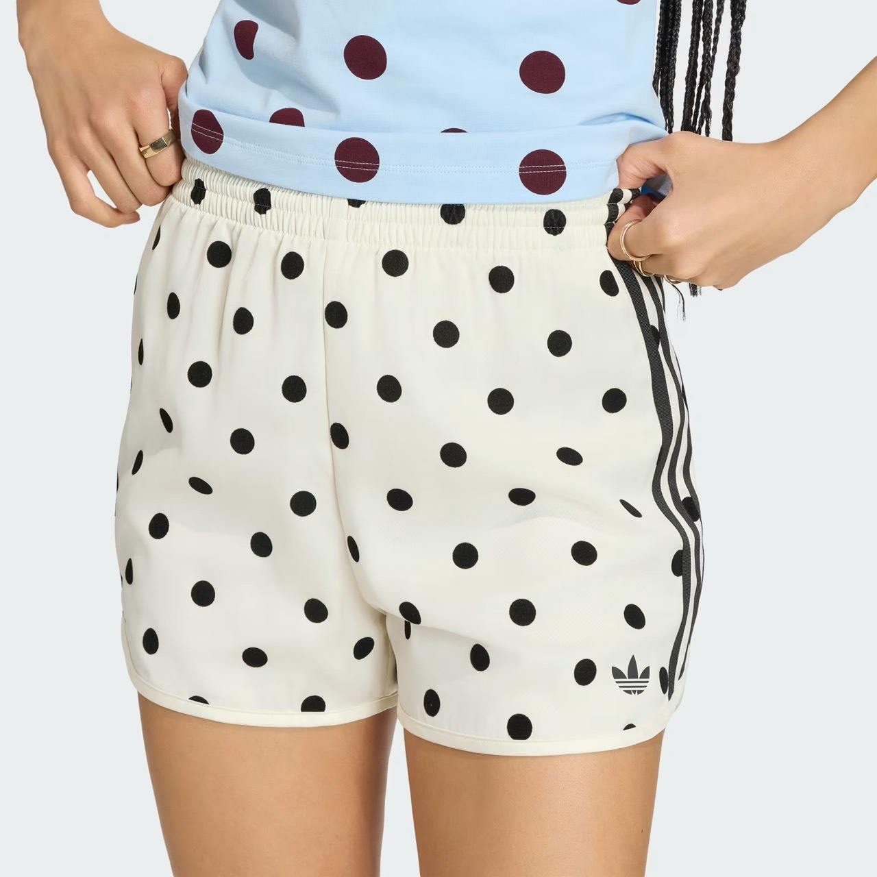 ADIDAS ORIGINALS POLKA DOTS SPRINTER SHORTS 緞面波點 運動褲 短褲 女款 KV1171 KV1172 KV1173 / 預購