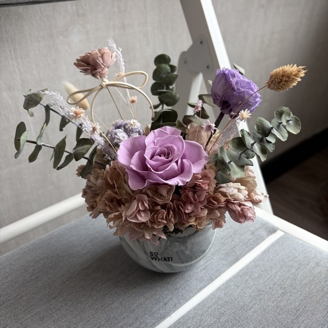 月光紫・永生盆花・日本永生玫瑰・可宅配（外縣市限本島)