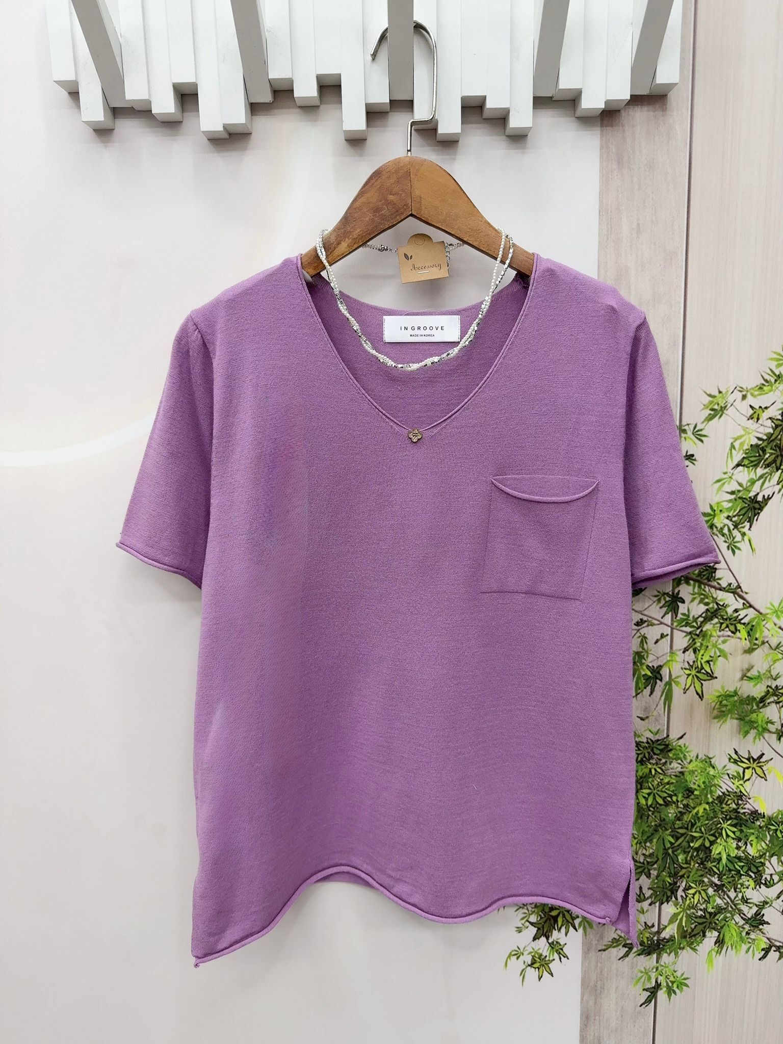 lngroove 薄針織打底or單著top~150H