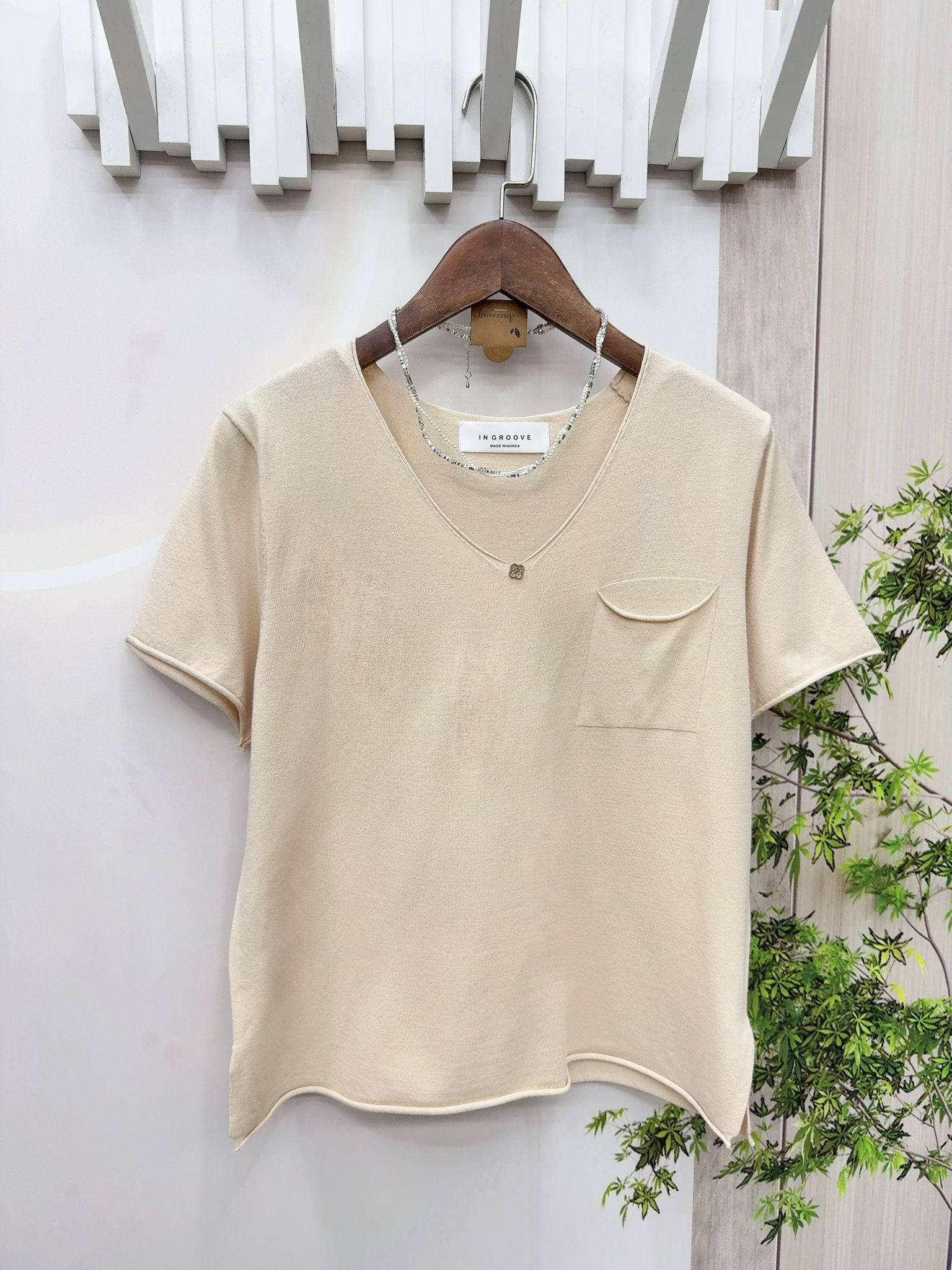 lngroove 薄針織打底or單著top~150H