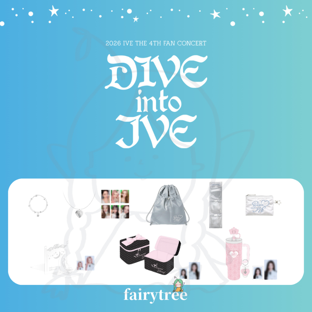 線上預購 IVE ' DIVE into IVE ' 2026 4TH FAN-CON 官方周邊 賣場二