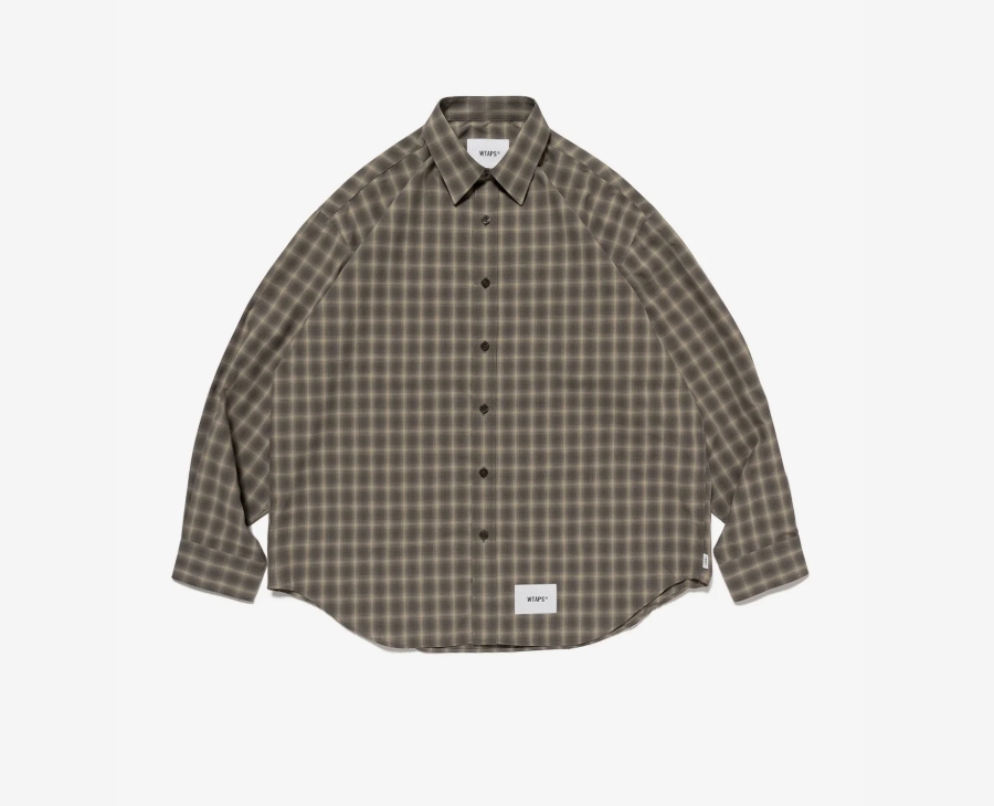 現貨|WTAPS TXT 01 / LS / POLY. BROADCLOTH. TEXTILE. OF 261TQDT-SHM01