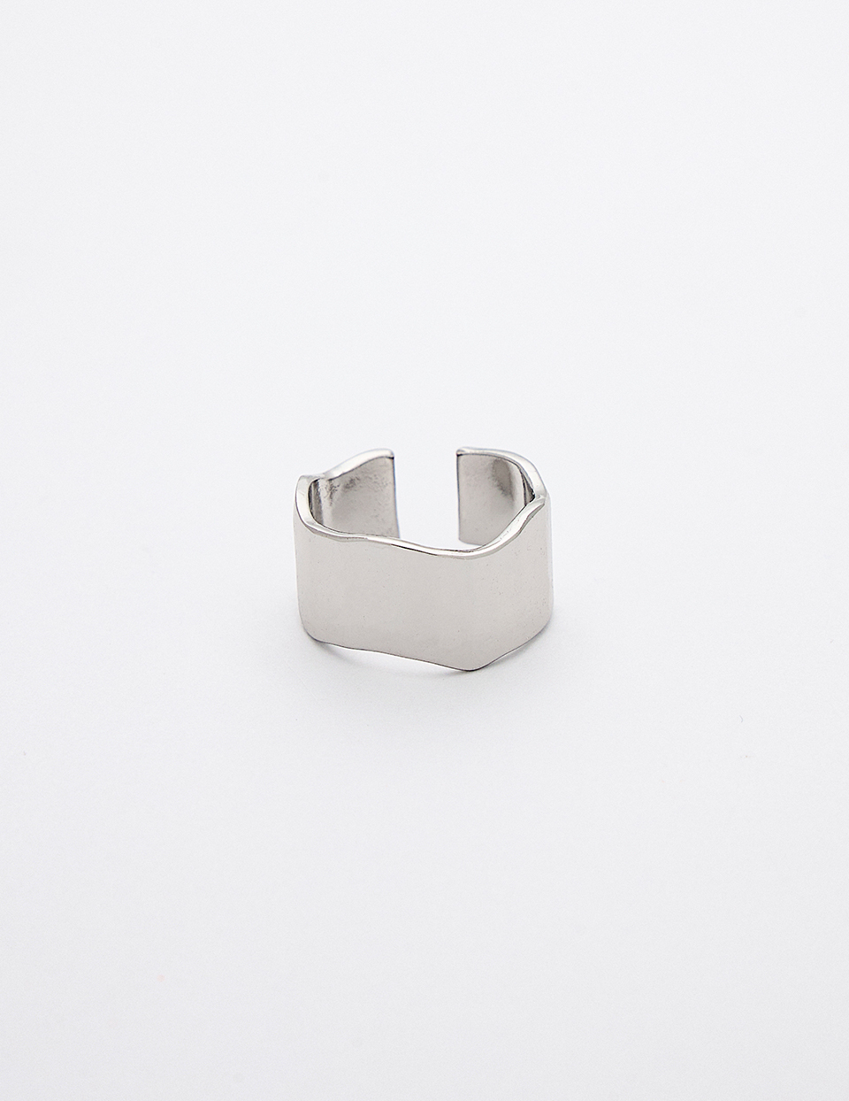 幾何切面寬版戒指