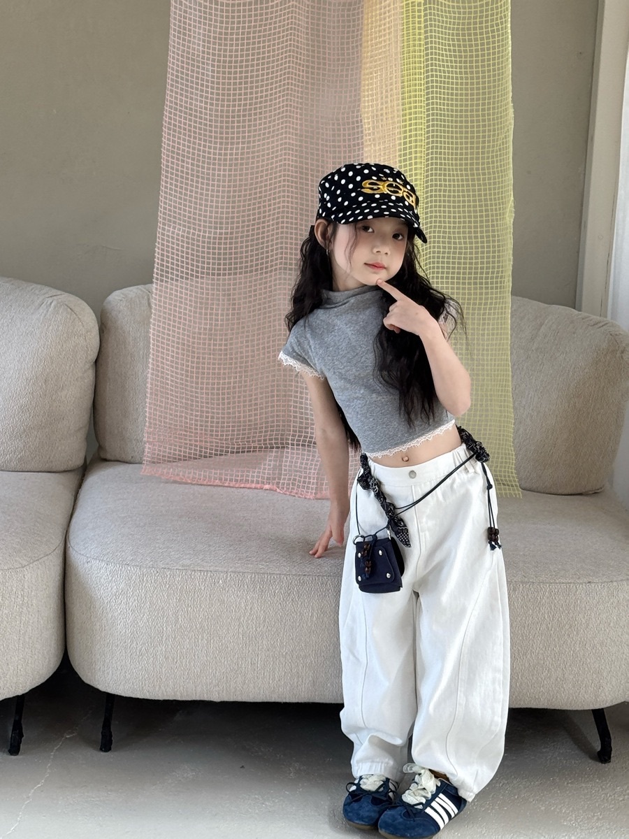 工裝感氣球彎刀褲