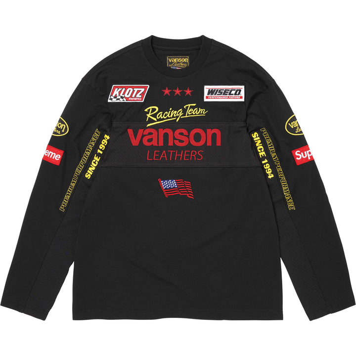 2026SS SUPREME VANSON L/S TOP 聯名 賽車 長T 現貨