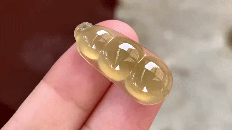 3744 翡翠黃金福豆