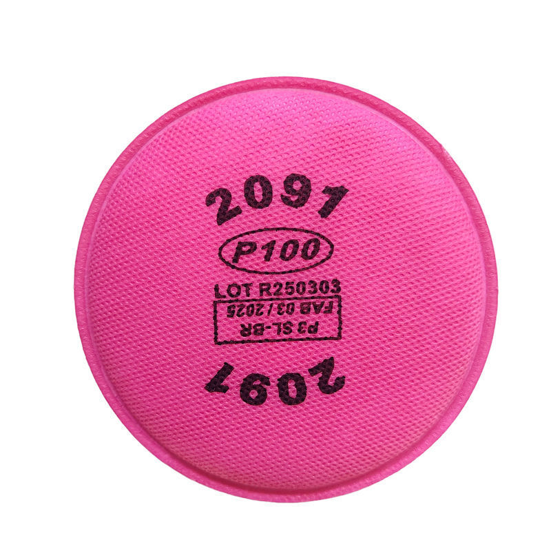附發票｜N2091 濾棉｜P100濾棉2片入 阻隔99.97%(防有機蒸氣異味、油性懸浮微粒)