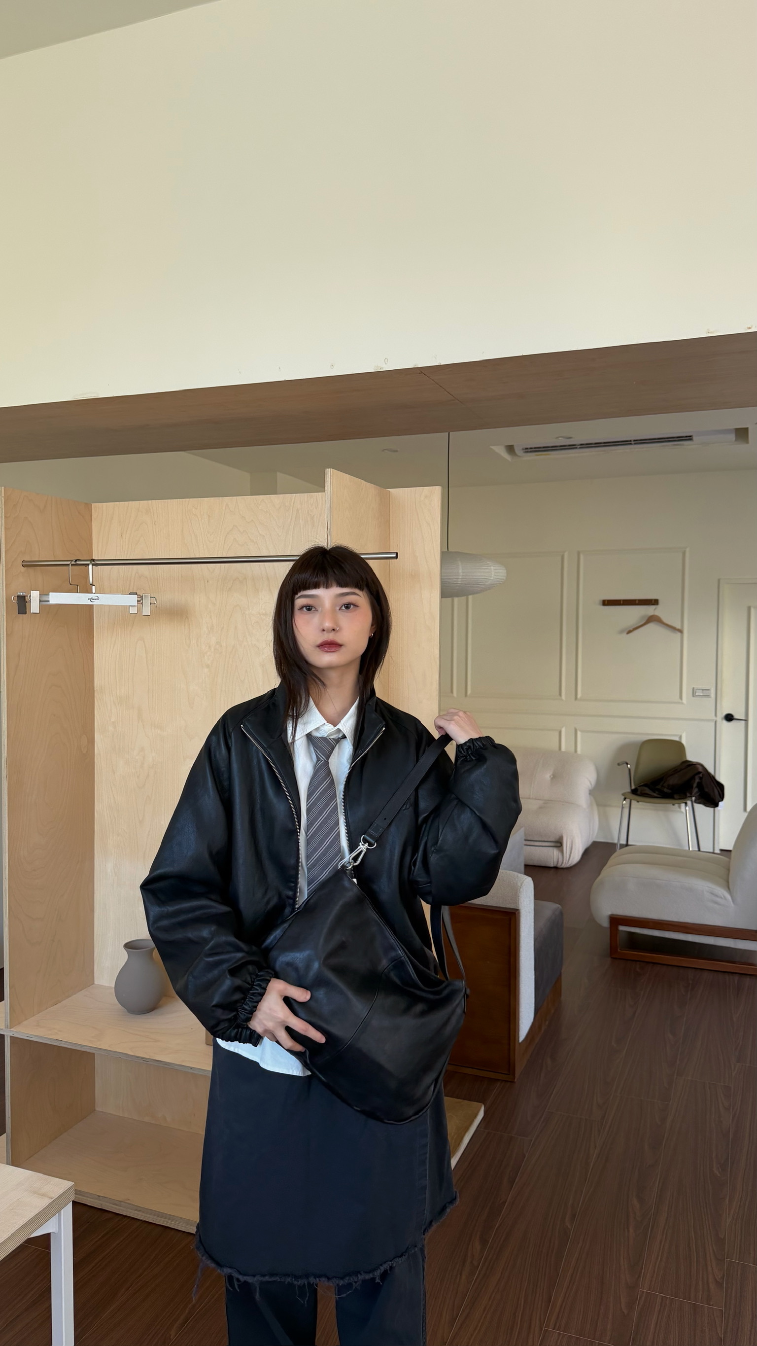 高端牛皮托特包