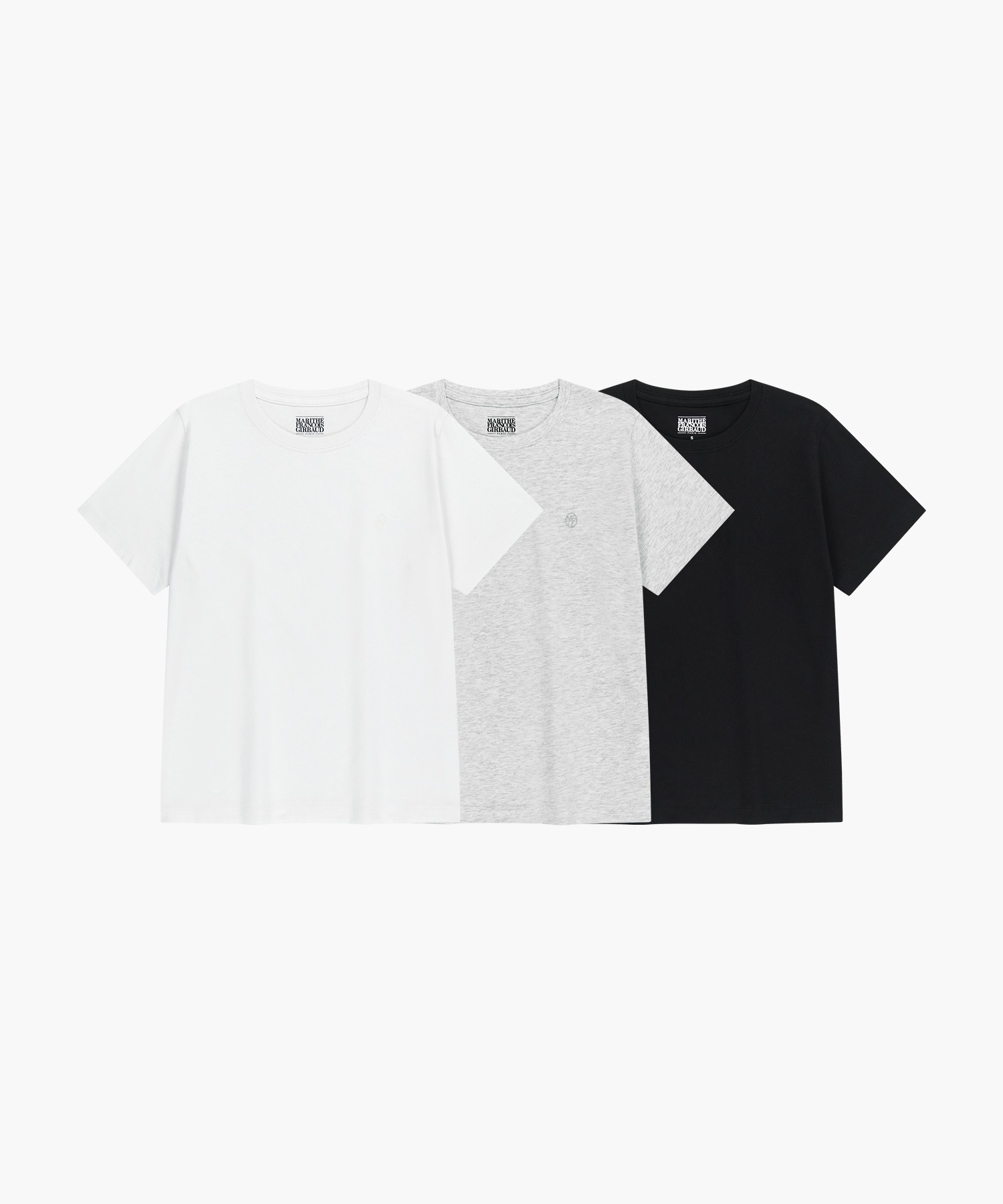【即時收看直播減至$268一件！重温減至$278一件😱🔥】【2026首次春夏封館😍】【MFG】W 3PACK CIRCLE LOGO TEE (White/Mix)