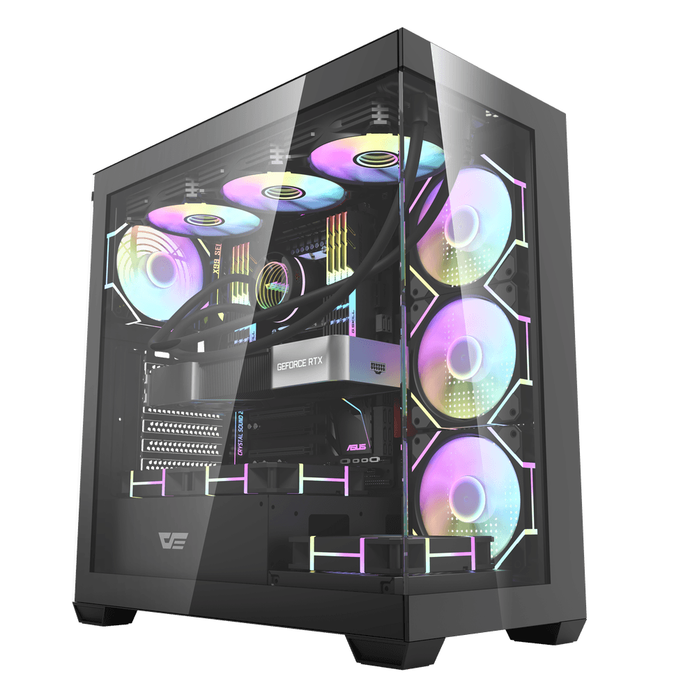 Ds900 darkFlash DS900 GLASS ATX PC Case