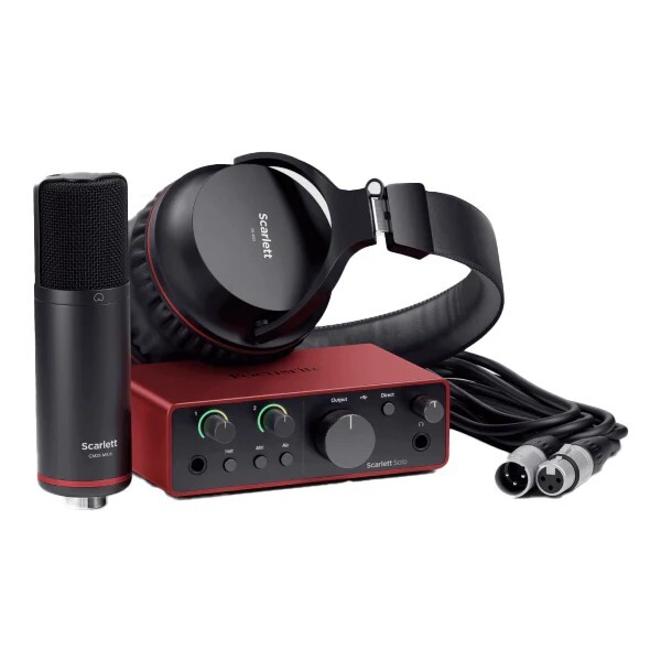 Focusrite Scarlett Solo 4th Gen USB-C Audio Interface 錄音介面