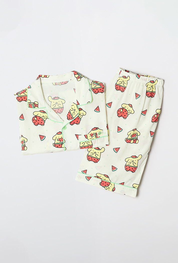 SPAO POM POM PURIN PAJAMA (Yellow)